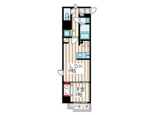 ノーブルコート堺筋本町の物件間取画像